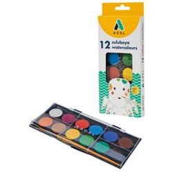  Adeland vodene boje watercolors, 30 mm, 12 Col. ( 31151 ) Cene
