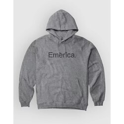 Emerica Pure Logo Pulover s kapuco grey / navy Cene
