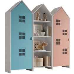Vipack Odprta otroška garderobna omara 173x171,5 cm CASAMI BRUGES – Cene