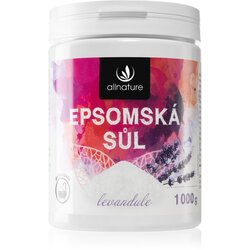 Allnature Epsom salt Lavender sol za kopel 1000 g Cene