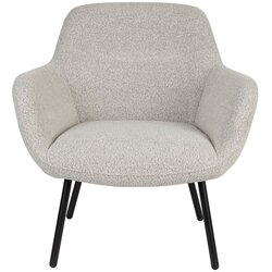 White Label Bel fotelj iz tkanine bouclé Dude – Cene
