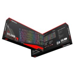 Fantech Tastatura sa RGB osvjetljenjem, gaming - K612 Soldier Cene