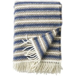 Klippan Vunena deka Oscar Multi Blue 130x200 Cene