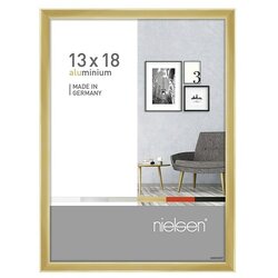 Nielsen Aluminijasti okvir Pixel (13 x 18 cm, Zlata) Cene