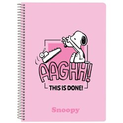 SNOOPY Bilježnica A5 - kvadratići, 80 listova Cene