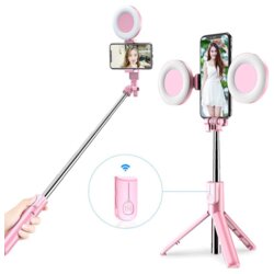  Tripod sa led rasvetom R12 pink Cene