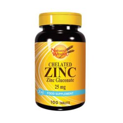 Natural Wealth Cink 25mg Cene