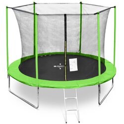 LEGONI Trampolin Fun sa zaštitnom mrežom, zeleni, 244 cm Cene