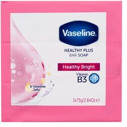 Vaseline Healthy Plus Bar Soap Healthy Bright Set tvrdi sapun 3 x 75 g unisex Cene