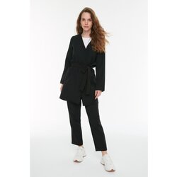 Trendyol Black Belt Detailed Hijab Bottom-Top Set Cijene