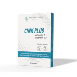 NEOMED Dodatak ishrani Cink Plus + Vitamin C i D3, 50 kapsula Cijene