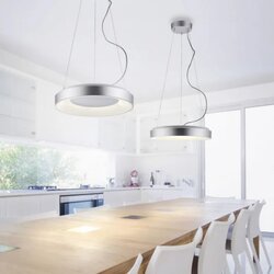Leuchten Direct led luster anika srebrni cct-dimabilni-tuya just light Cene