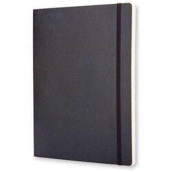 Moleskine Beležnica XL mehke platnice, črna – brezčrtna Cene