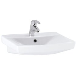 Cersanit Umivalnik Carina (60 cm, keramika, bela) Cene