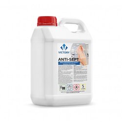 Sredstvo antisept victory 2u1 za dezinfekciju ruku i površina 5 lit. Cene