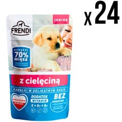 FRENDI kesica za mlade pse junior teletina 100g x24 komada ( 5732 ) Cene