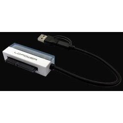 LC-Power USB-A/USB-C adapter za 2,5“ SATA HDD/SSD LC-ADA-USB-SATA-25 Cene