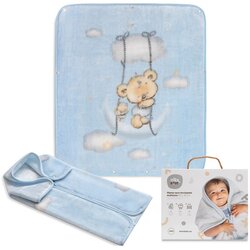 MimiNu InterBaby dekica i vreća za spavanje 80x90 cm Oblak plava Cijene