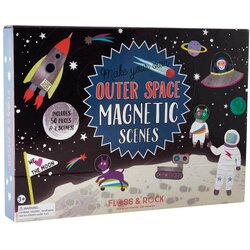 Floss&Rock® magnetna knjigica magnetic play scenes space Cene