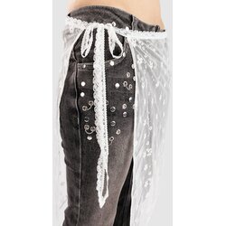 24COLOURS Waist Scarf Pas white Cene