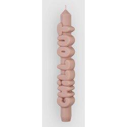 CandleHand Chill Out 3D Taper Candle cream Cene