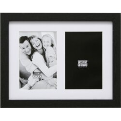 DEKNUDT S66KA2 gallery 2x13x18 wood black w. passepartout Cene