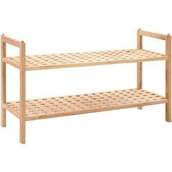 vidaXL stalak za cipele od masivnog orahovog drva 69 x 26 x 40 cm Cijene
