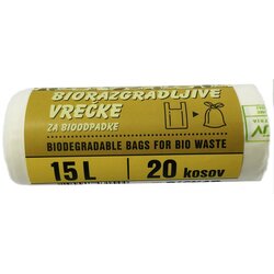 PISKAR Biorazgradljive vrečke za odpadke Piskar (15 l, 20 kos) Cene