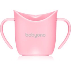 BabyOno Be Active Ergonomic Training Cup otroški lonček z ročaji Pink 6 m+ 120 ml Cene