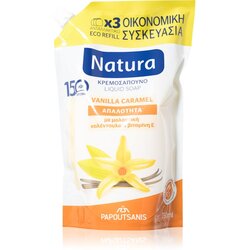 PAPOUTSANIS Natura Vanilla Caramel tekući sapun zamjensko punjenje 750 ml Cene