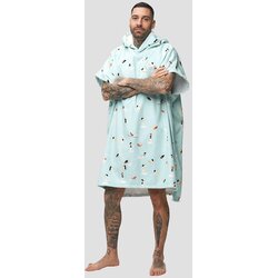 After Madrague Surf poncho light blue Cene