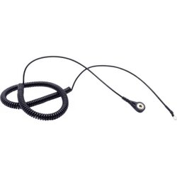 Quadrios ESD kabel za uzemljenje 3.60 m pritisni gumb 4 mm, spoj prstenaste kabelske stopice Cene