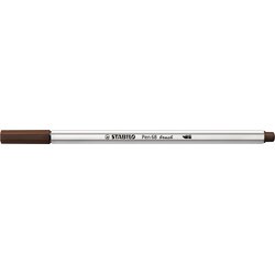 Stabilo Stabilo: Pen 68 brush smeđi tanki flomaster Cene