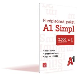 A1 PAKET SIMPL SIM, (5000230735) Cene