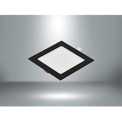 PANEL LED 12W kvadratni ugradni 6500K crni E-Light Cene
