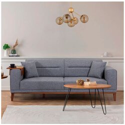 Atelier Del Sofa trosed Liones Tepsili-tamno siva Cene