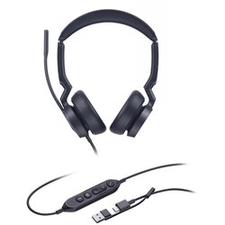 Yealink žične naglavne slušalke z mikrofonom UH46 Dual Teams Usb C/a 1308182 Cene