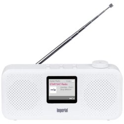 Imperial dabman 16 desktop radio dab+ (1012), ukw aux, dab+, ukw funkcija alarma bijela Cene