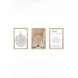 Wallxpert set 3 dekorativne slike Artsycllct5 Cene