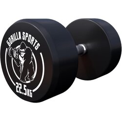 Gorilla Sports bučica gumirana okrugla 22.5 kg Cene