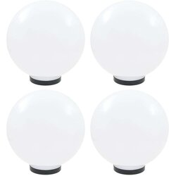 vidaXL LED okrogle svetilke 4 kosi krogle 30 cm PMMA Cene