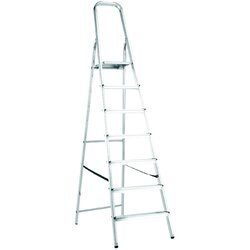 Alpos preklopne ljestve (7 stepenica, radna visina: 3,32 m, aluminij) Cene