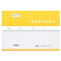 NARODNE NOVINE-UT I-18/NCR IZDATNICA; Blok 4 x 50 listova, 21 x 14,8 cm Cene