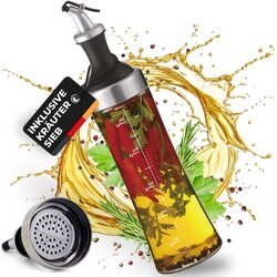 CUCINO 570 ml steklena steklenica za olje s cedilom Cene