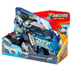 T-RACERS Set ledeni kamion lanser, Plavi Cene