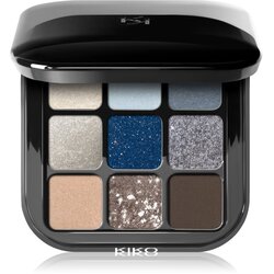 KIKO Milano Glamour Multi Finish paleta sjenila za oči nijansa 05 Blue Variations 2.5 g Cene