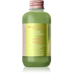 Revolution Haircare London tones for blondes boja za kosu za obojenu kosu za plavu kosu za sve tipove kose 150 ml nijansa lime zest Cijene