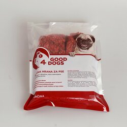GOOD4DOGS G4D Divljač 1kg Cene