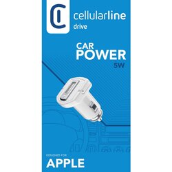 Cellular Line kfz-lader 5W usb weiß type-a für apple Cene