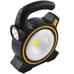 Zelux Akumulatorski LED reflektor 10W 1800 mAh 3v1 + powerbank + solarni panel Cene